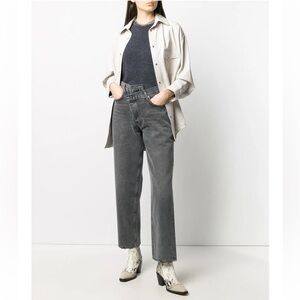 AGOLDE Criss Cross straight-leg jeans.Brand New .without tag